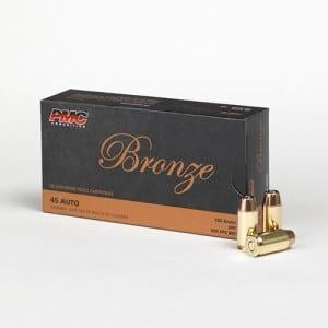 PMC Bronze 45 ACP 185 Grain JHP 50 Rounds - $29.99