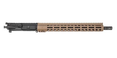 PSA Guardsman-15 16" Midlength 1/7 CL Phosphate 15" MLOK Upper with BCG & CH, FDE - $379.99 