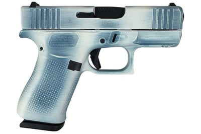 Glock 43X 9mm 3.41" 10rd Pistol, 2 Mags, Blue Denim - $459.99 