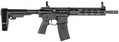 Troy Ind SPSTCA410BT19 A4 223 Rem,5.56x45mm NATO 10" 30+1 Black Hard Coat Anodized Black Polymer Grip SBA3 Pistol Brace - $932.99