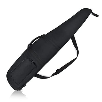 AUMTISC Soft Rifle Case 41/45/49 Padded Shotgun Gun Bag for Storage Scoped Rifles Zippered Pocket, Detachable Shoulder Sling (Black-44''-Fits Rifles Up To 41'') - $27.99 + FREE Shipping