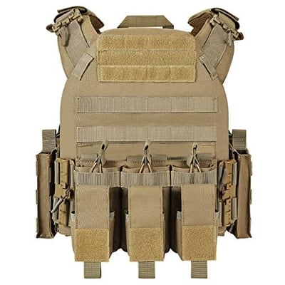 GFIRE Quick Release Lightweight Vest Adjustable Breathable Weighted Vest for Training (Brown) - $79.99 + FREE Shipping