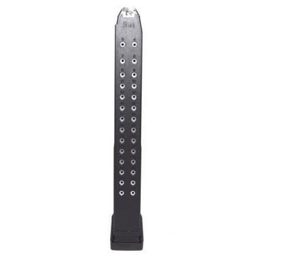 Glock 9mm 33rd Magazine. Steel Lined and Reinforced Polymer Body Aftermarket Mag - $9.99