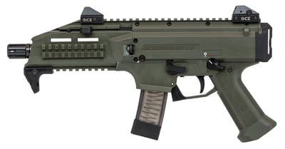 CZ-USA Scorpion EVO 3 S1 9mm 10 Rds 7.72" OD Green - $722.07 (Free S/H on Firearms)