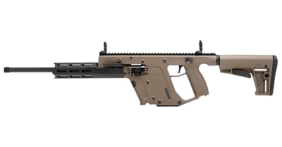Kriss Vector CRB G2 Rifle 22 LR 16" Barrel FDE M-LOK Handguard Flip Up Sights 10Rd - $679.99 after code "WELCOME20"