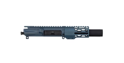 Always Armed 4.5" 9mm Flash Can Upper Receiver - Blue Titanium Cerakote - $249