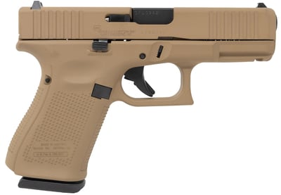 Glock 19 Gen 5 9mm 15 Round Capacity Davidsons Dark Earth - $649 