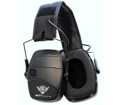 AKT1 Sport Cadre Slim 22dB NRR Electronic Hearing Protection Black - $30.99 