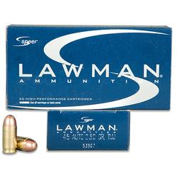 .45 ACP Speer Lawman FMJ 230 Grain 50 Round Box 845 fps Practice and Plinking Ammunition - $26.79