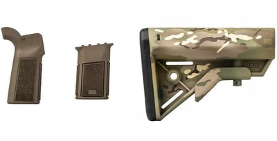 B5 Systems Bravo Stock w/ Type 23 P-Grip + Vertical Grip - Multicam Furniture Set - $159.99  (Free Shipping over $100)