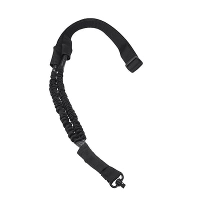 NCSTAR Single Point Bungee Sling with QD Swivel - Black - $11.96