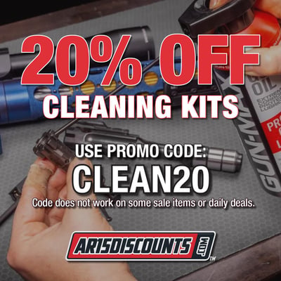 AR15Discounts - 20% off AR-15 Cleaning Kits w/ code: CLEAN20 + Rifle Kits from $349.95 - From $1.56