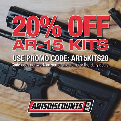 AR15Discounts - 20% off AR-15 Kits w/ code: AR15KITS20 + STEEP Daily Deals - Starting at $5.59 