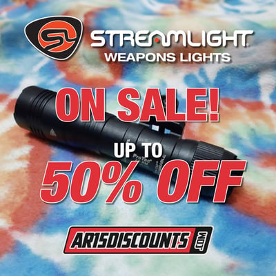 Up To 50% Off Streamlight Weapon Lights @ AR15 Discounts