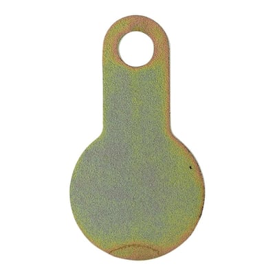 AR500 Hanging Gong Target 1/2 AR500 4000fpe 2" Round - $7.92 w/code "PBF12" (Free S/H over $99)