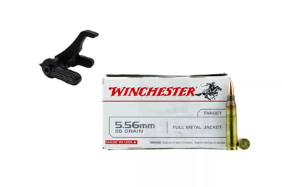 Active Safety Designs Ambidextrous ARC-Fire Trigger Kit V2 + Winchester WM193K M193 5.56NATO 55 Grain FMJ Rifle Ammo - 1000 Rounds - $609 