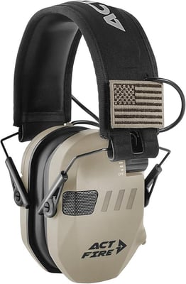 Shooting Ear Protection for Gun Range, Active Noise Reduction NRR 23dB, Shooting Ear Muffs Hearing Protection(Use code ELFXGD38 ) - $20.09 + FREE Shipping