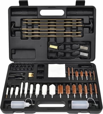 GLORYFIRE Gun Cleaning Kit Universal for Guns, Gun Brushes for Pistol, Handgun, Shotgun, Elite Brass Rods and Wire Rope, Hunting Gear Gun Accessories for Men(Use code 2LEDVYP4 ) - $19.99 + FREE Shipping