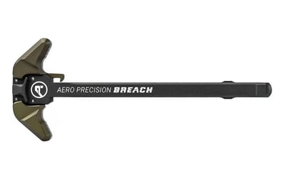Aero Precision AR-15 BREACH Ambidextrous Charging Handle, Small Latch, OD Green - $39.95 