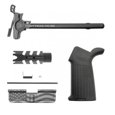 American Flag AR-15 Pistol Grip, Charging Handle, Dust Cover -Bundle - $46.99  (Free Shipping)