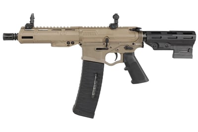 ATI Alpha Maxx 5.56mm 7.50" Pistol with FDE Finish and 60 Rnd Magazine - $354.99 (Free S/H on Firearms)