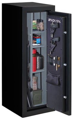 Stack-On FS Series 18-Gun Fireproof Safe with Electronic Lock - Black Pebble - $249.99 + $205 s/h or free store pickup