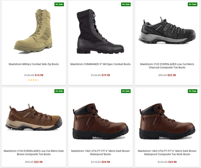 Maelstrom Boots On Sale From $14.98