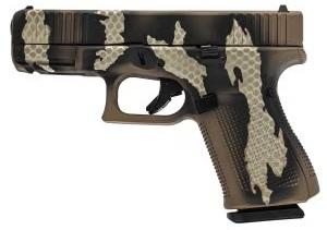 Glock 19 Gen5 9mm 4.02" barrel 15 Rnds Riptile Finish - $599