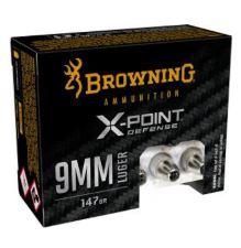Browning X-Point Defense 9mm Luger 147 Grain Jacketed Hollow Point - 200 Rd - $99 + Free Shipping (Free S/H)