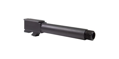 Tactical Kinetics Glock 17 Compatible Threaded Barrel, 9mm, Stainless Steel, Black Nitride - $39.99