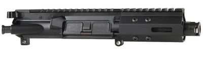 BC-15 5.56 NATO Upper with Micro Flash Hider 4.5" Parkerized Heavy Barrel 1:7 Twist Micro Length Gas System Talon 4” MLOK Split Rail with BCG & Charging Handle - $189.95 