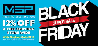 MSP Black Friday Super Sale 12% OFF & FREE SHIPPING STORE WIDE With Checkout Code: BF16 - 12% off