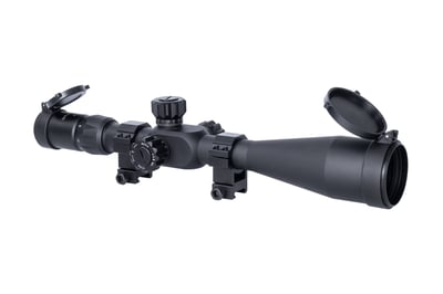 Monstrum Tactical 6-24x50 Rifle Scope with First Focal Plane (FFP) MOA Reticle and Adjustable Objective Lens - $159.95 (Free S/H over $25)
