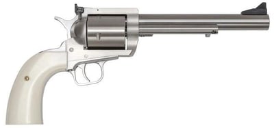 Magnum Research BFR Revolver Stainless .454 Casull 6.5" Barrel 6-Rounds Bisley Grip - $1382.32 (Add To Cart) 