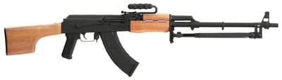Century AES-10B RPK 7.62x39mm, 21.5" Barrel, Black, Wood Furniture, Includes Bipod, 30rd - $1586.07 (email price) 