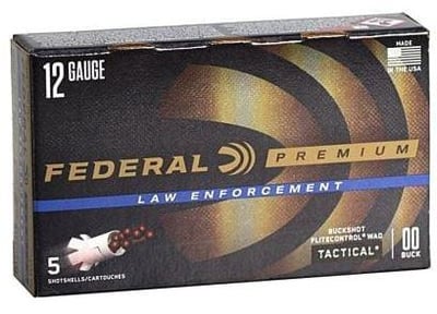 150 Rounds of Federal LE Tactical 12 Gauge 00 Buckshot - $150 