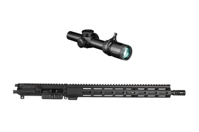 One Horse 16" 5.56 SOCOM Midlength Complete Upper with Vortex Venom 1-6x24 LPVO - OH-CU01+VEN-1601 - $449.95 