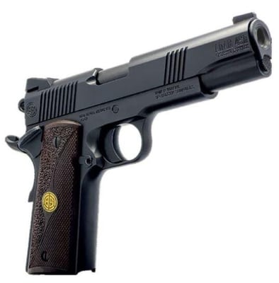 Balistik Defence 1911 Adam 45B 45 ACP 5″ 8RD Black/Wood Grips - $309.99