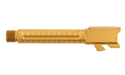 Ballistic Advantage 9mm Glock 19 Gen 3-5 PVD Gold Threaded Bomber Fluting Barrel - $82 (Free S/H)