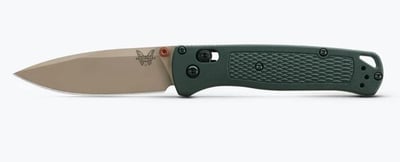 Benchmade Bugout Taiga Green Aluminum Drop-Point Folding 3.2" Blade - $144 (Add to Cart to See Best Pricing) + FREE Shipping