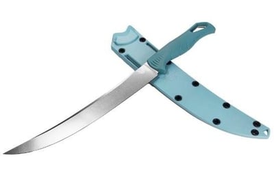 Benchmade Water Fishcrafter Fixed Blade 7" CPM-MagnaCut Trailing Point Blade Depth Blue - $172.80 (Add to Cart to See Best Pricing) + FREE Shipping