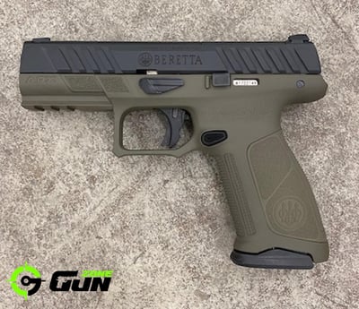 Beretta APX Full Gen 2 RDO OD Green 4.25" 17+1 Optics Ready 9mm With Front Night Sight & (2) 17 Rd Magazines (Gun Zone Deals Exclusive) - $479 