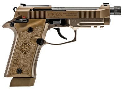 Beretta 80X Cheetah Tactical Desert FDE .380 Auto 4.4" Threaded Barrel 15-Rds - $679.99 - Add to Cart for Price + Free Shipping