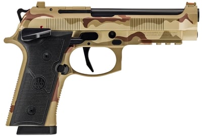 Beretta 92XI SAO Combat 9mm (OR) 15rd Pistol, DCU - $599 + Free Shipping