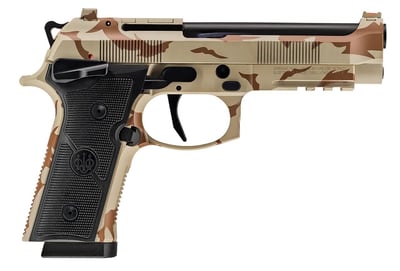 Beretta 92XI SAO Combat 9mm (OR) 15rd Pistol, Desert DPM - $599 + Free Shipping