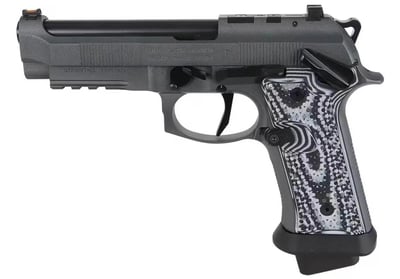 Beretta 92XI Squalo 9mm 4.7" 22-Rds Optic Ready Pistol with Custom Hogue Grips - $829.99 + Free Shipping