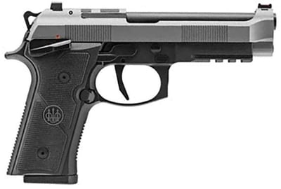 Beretta 92XI 9mm Pistol, 4.7" Barrel 15-Rd, Fiber Optic Sights, Black - $599.99 
