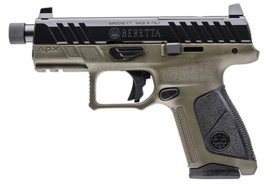 Beretta APX-A1 Compact Tactical 9mm Optic Ready Pistol with OD Green Finish - $419.99 + Free Shipping