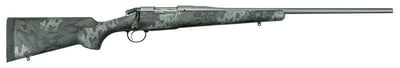 Bergara Rifles Premier Mountain Grey .28 Nosler 24" Barrel 2-Rounds Camo Stock - $1499.98