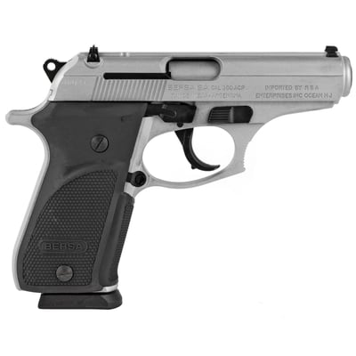 Bersa Thunder 380 Nickel .380 ACP 3.5" Barrel 15-Rounds - $346.99 ($9.99 S/H on Firearms / $12.99 Flat Rate S/H on ammo)